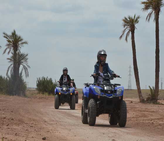 Marrakech Palm Grove Quad Biking and Camel Riding