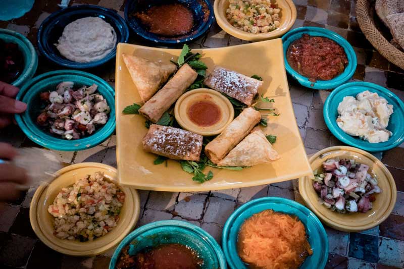 Demi-journée de cours de cuisine au Riad à Marrakech