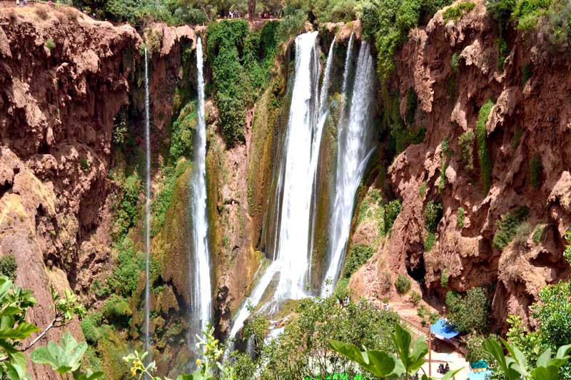 Excursion aux Cascades d'Ouzoud départ de Marrakech