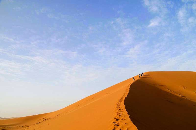 Excursion dans le Désert de Chegaga Départ de Marrakech